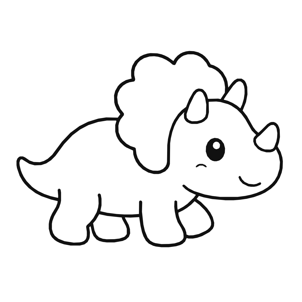 Dinosaurs — triceratops